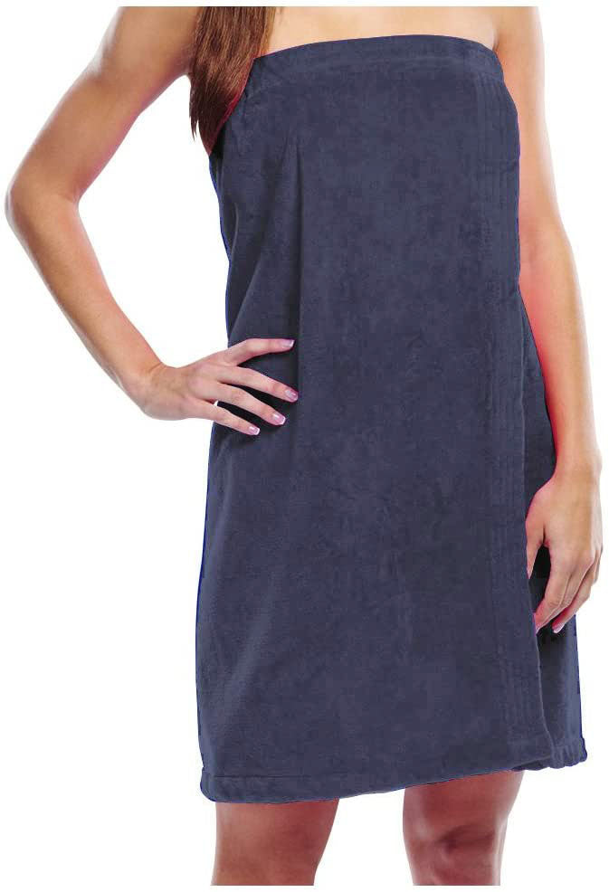 Terry Velour Women Spa Wrap Towels - Cotton Body Wrap Spa Towel