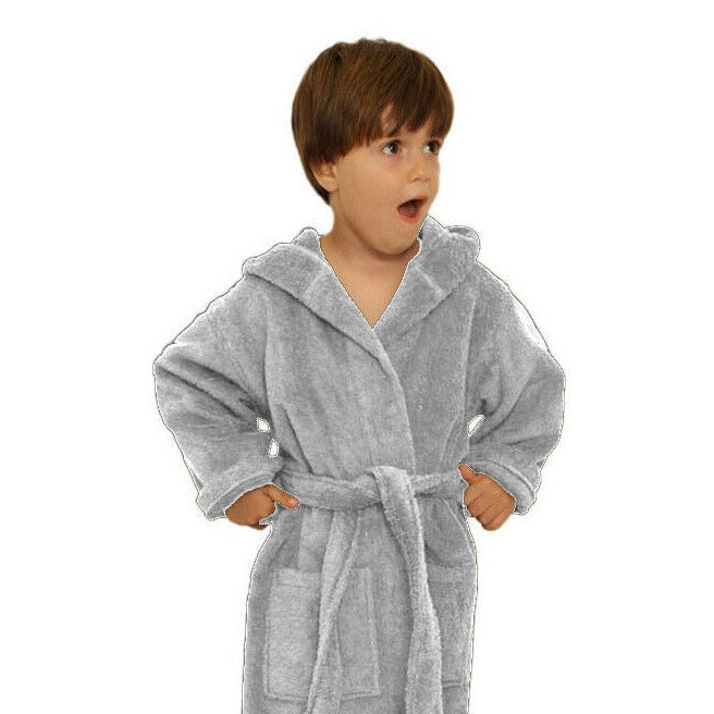 Hooded Kids Bamboo Bathrobes