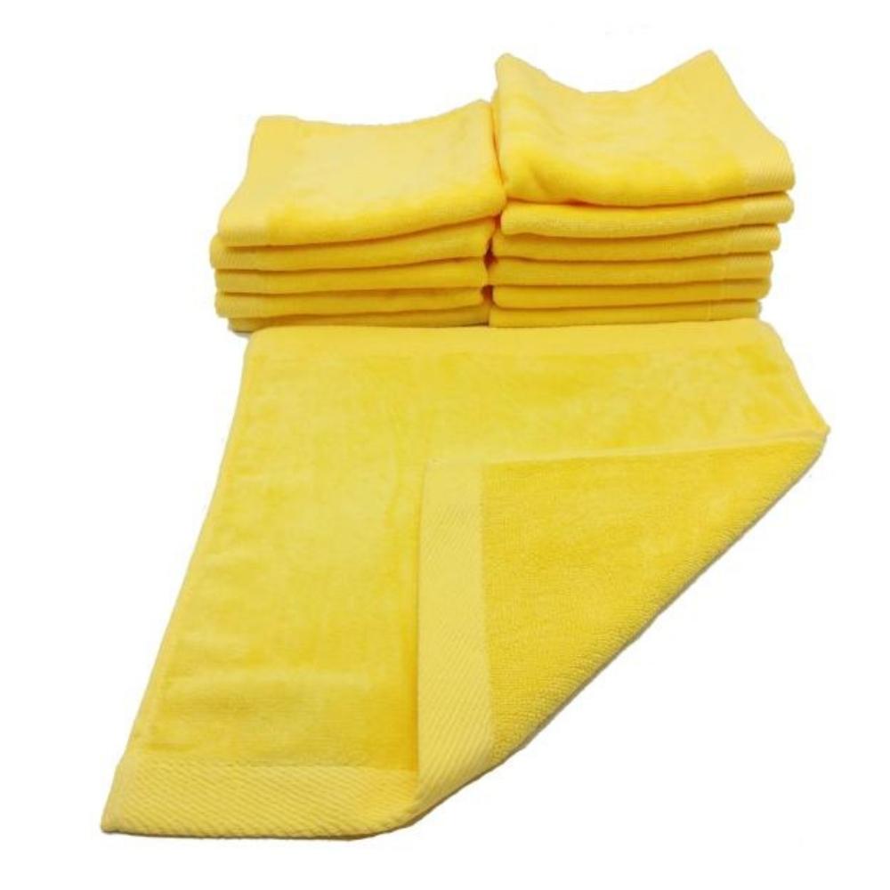 Terry Velour Wash Towels - Set of 12