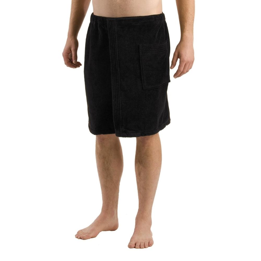 Terry Velour Men's Spa Wrap Towels